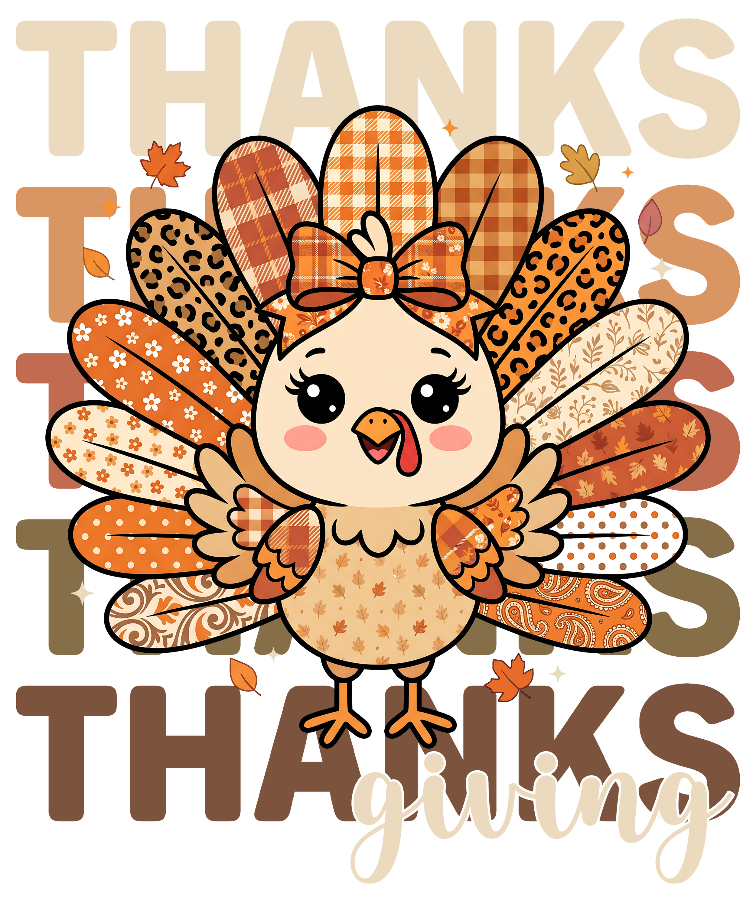 Festive Thanksgiving Turkey Design
