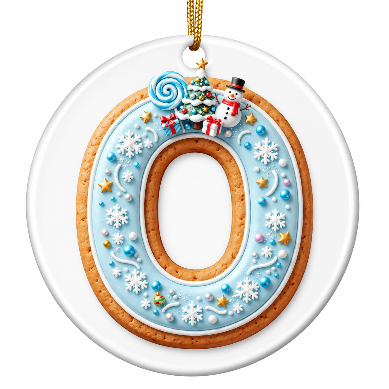"O is for" Ornament