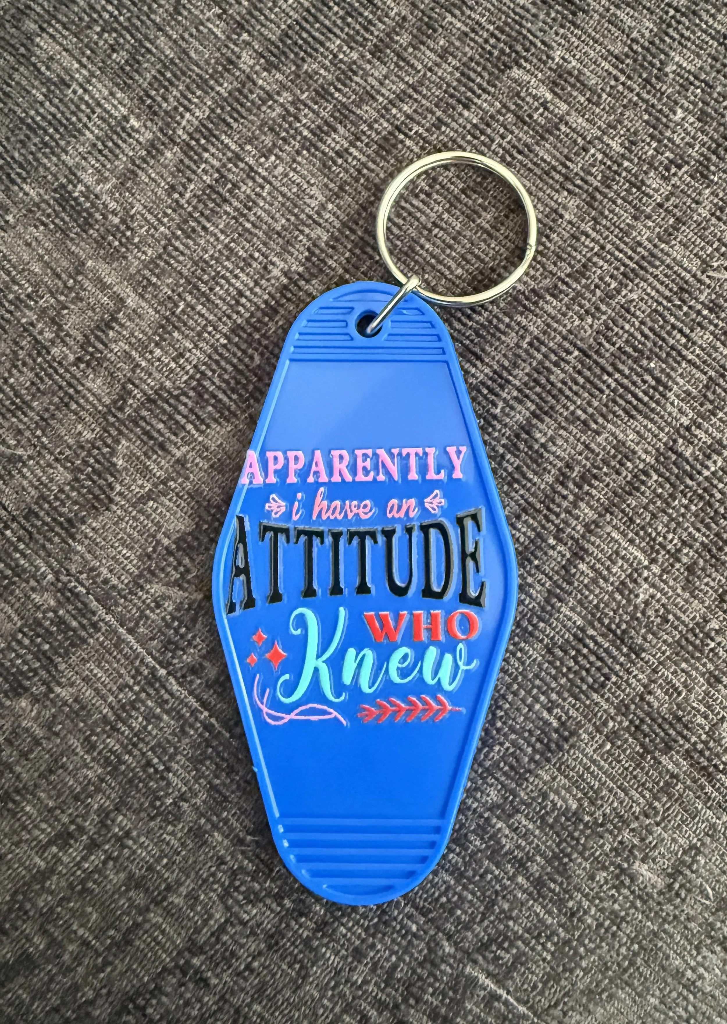 Attitude Keychain