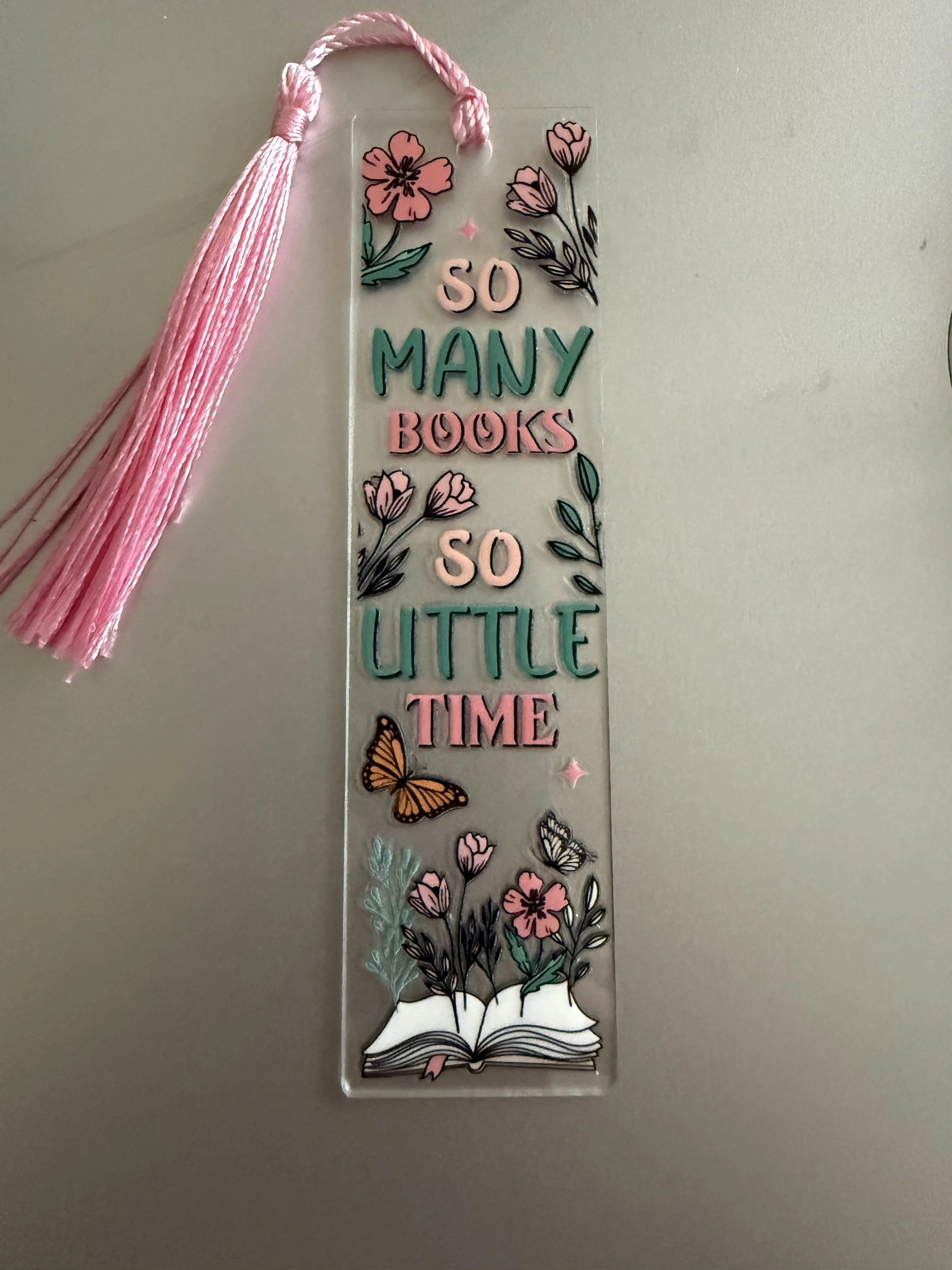 Floral Enchantment Bookmark