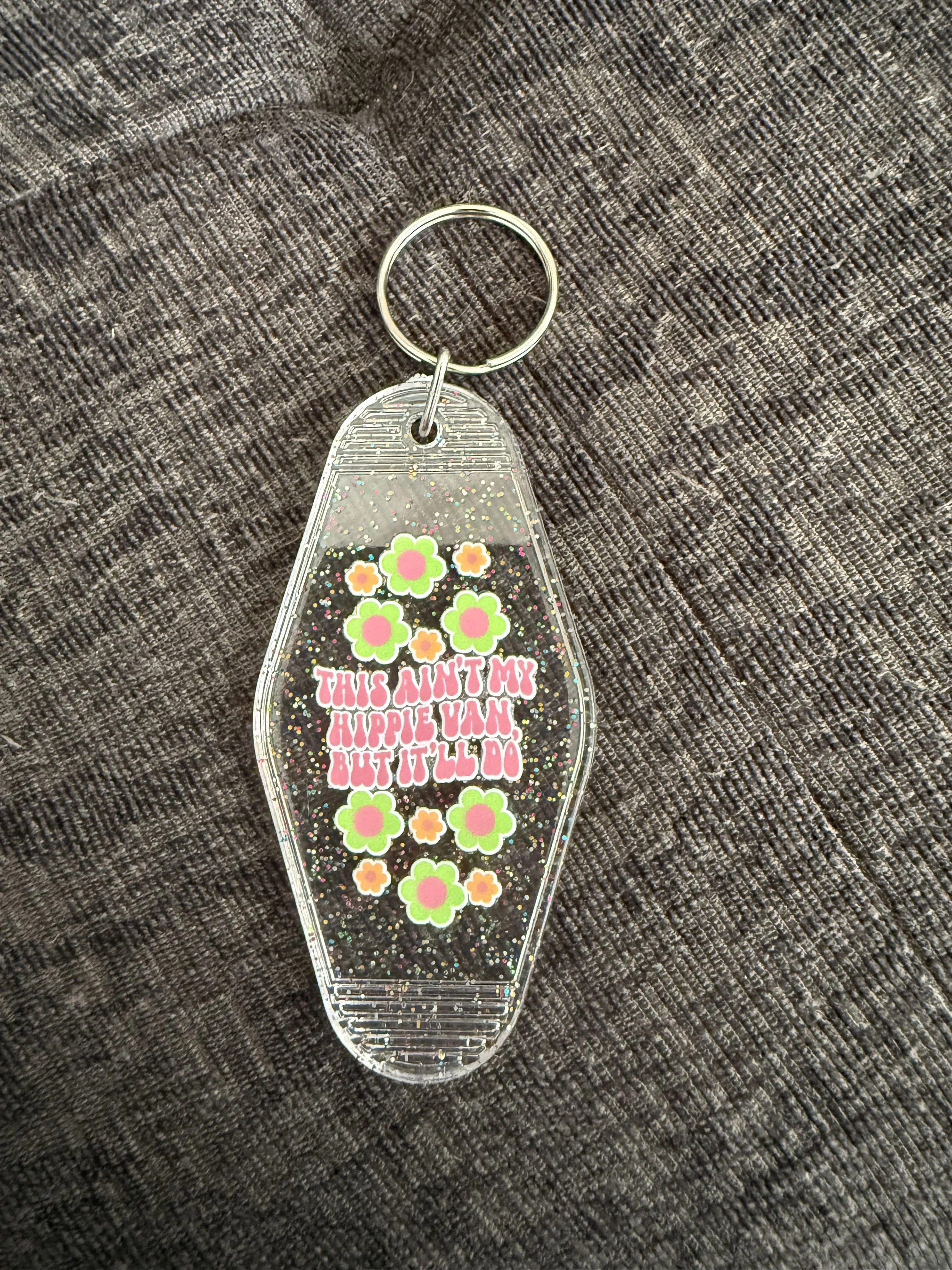 Whimsical Retro Keychain