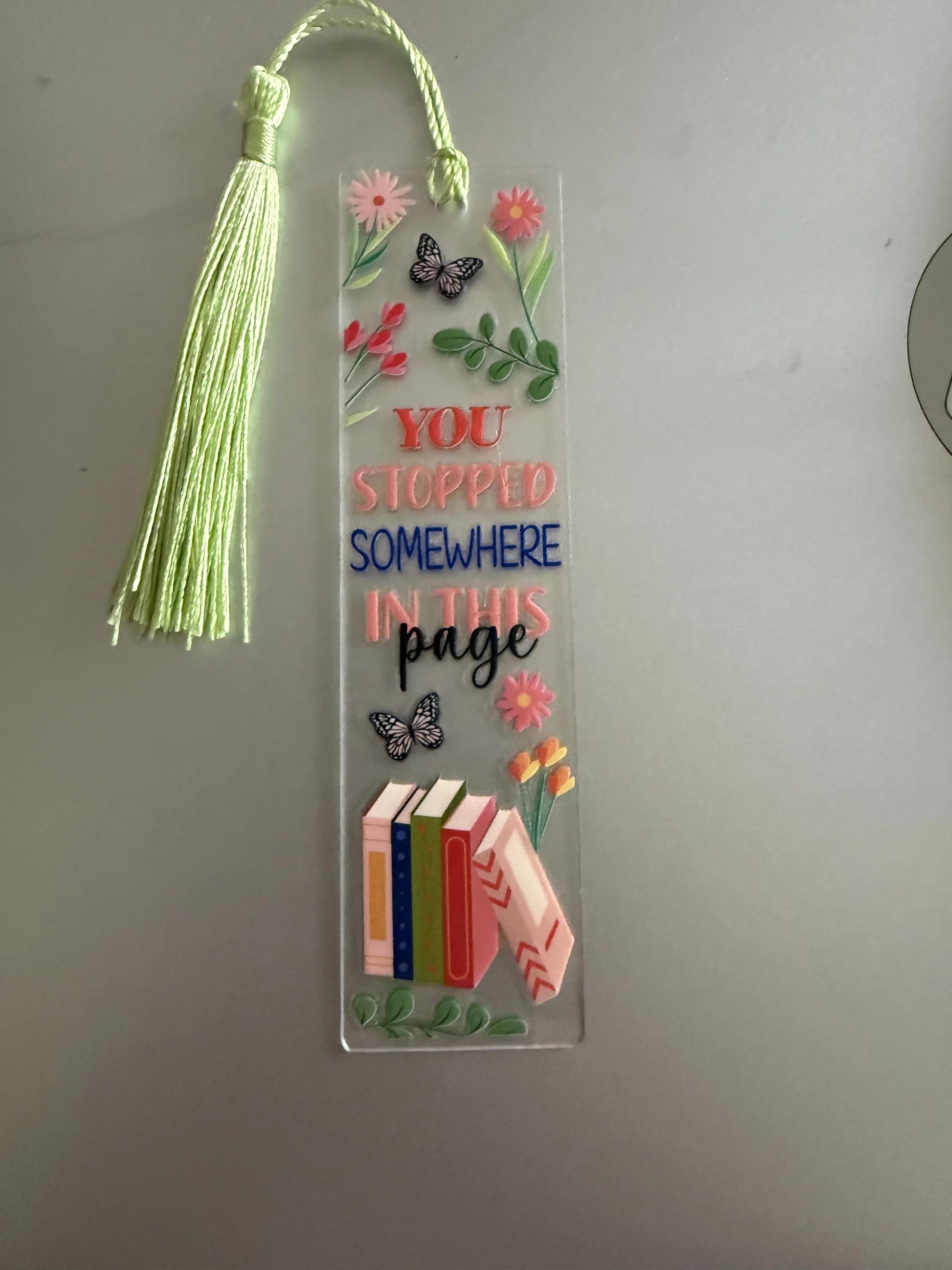 Floral Fantasy Bookmark