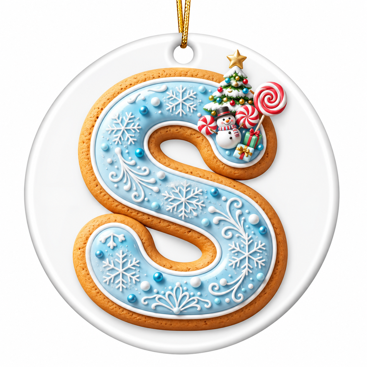 "S is for" Ornament