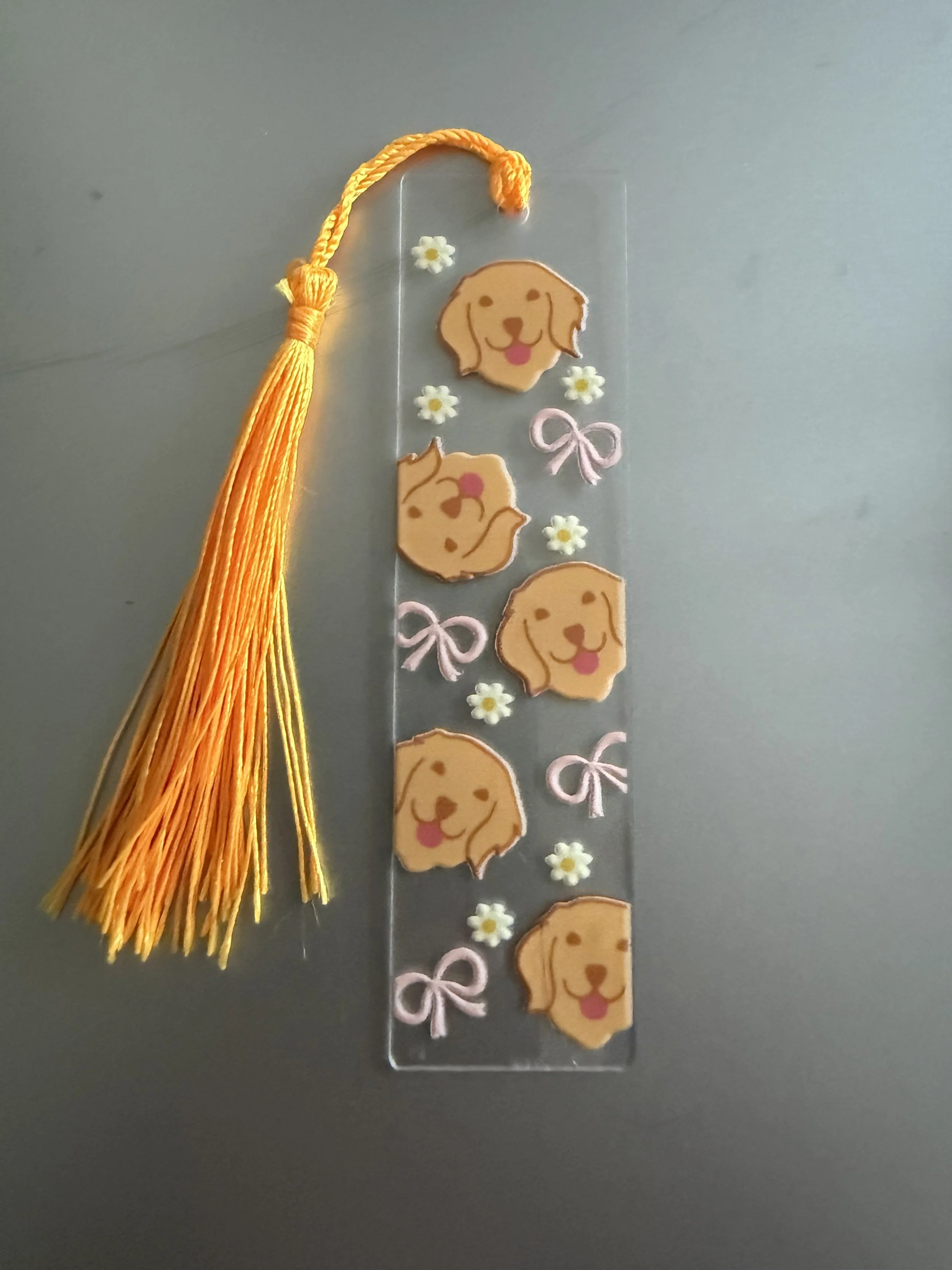 Charming Dog-Inspired Bookmark