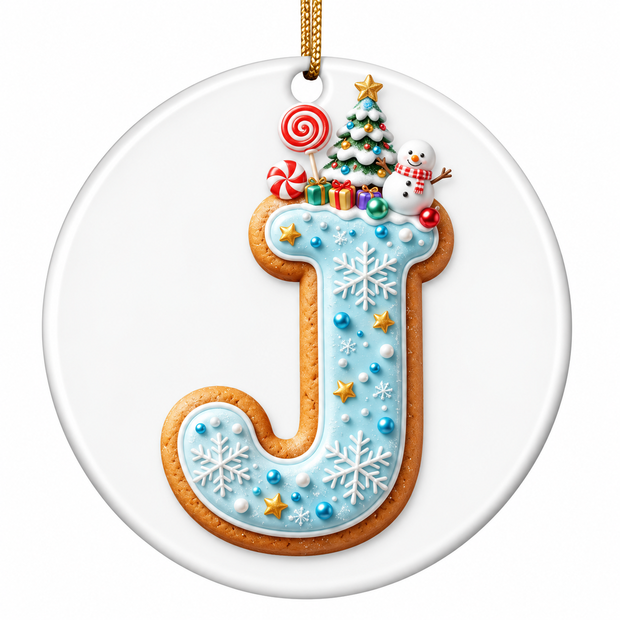"J is for" Ornament