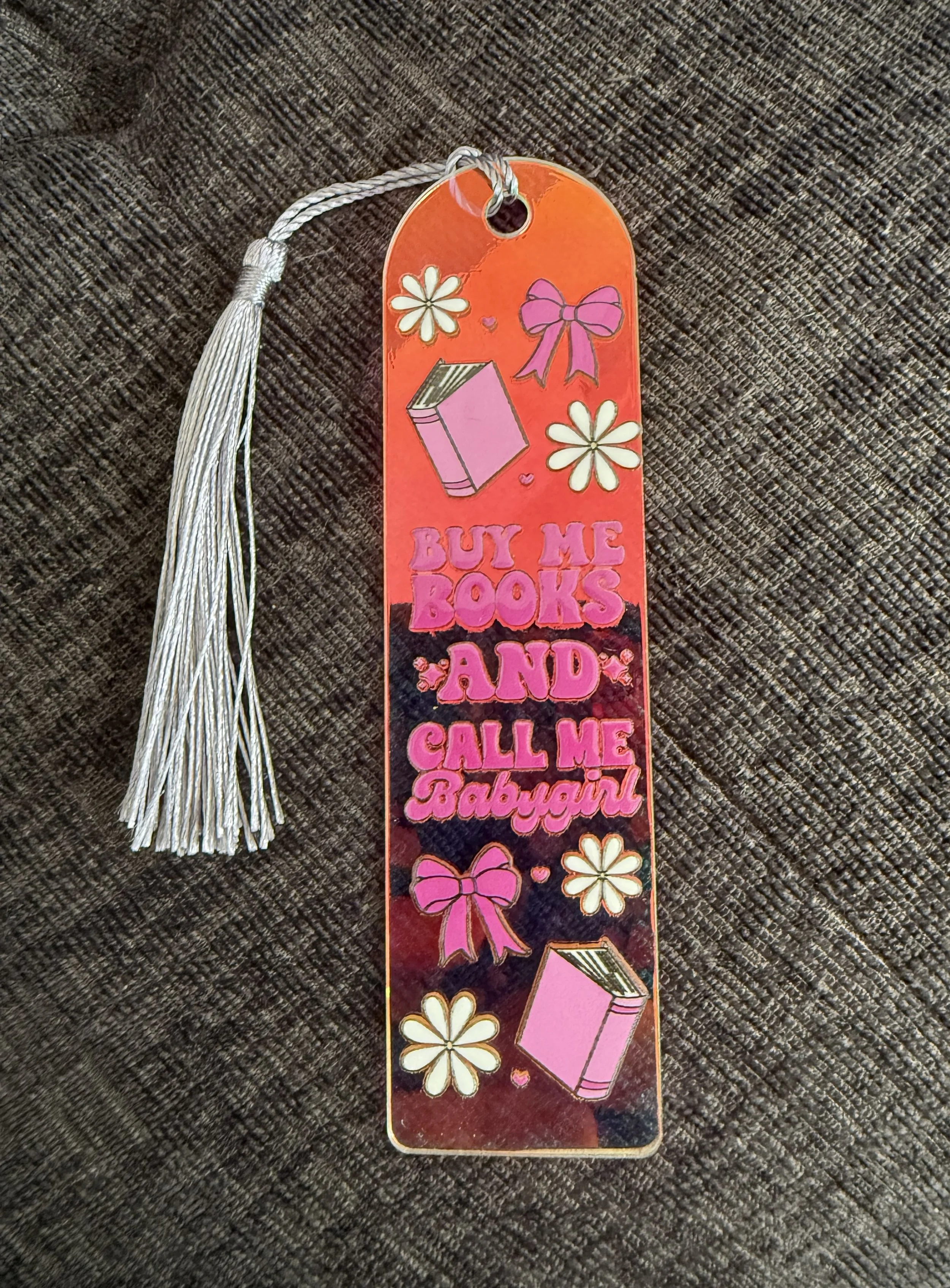 Charming Iridescent Bookmark