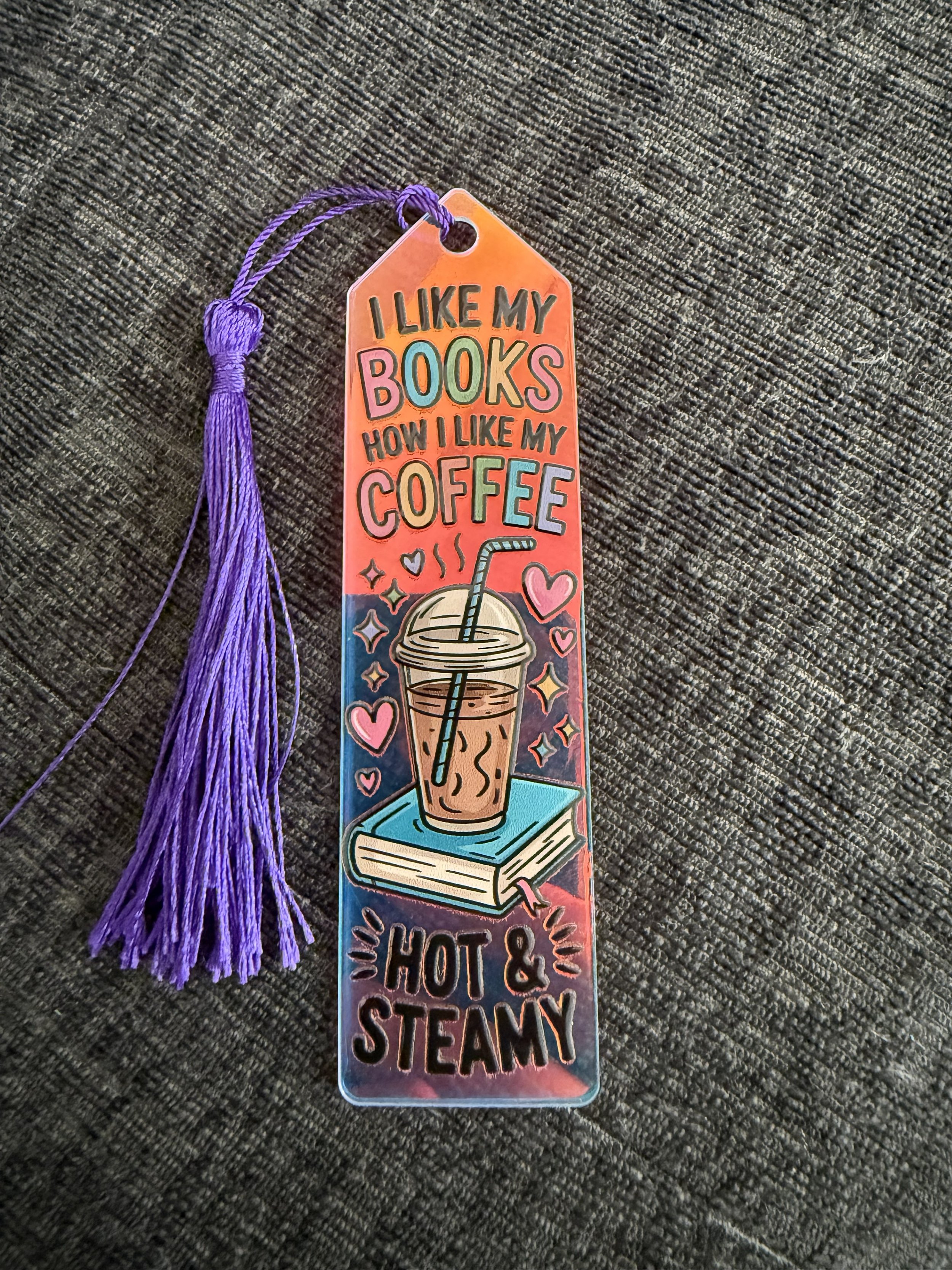 Hot & Steamy Coffee Bookmark