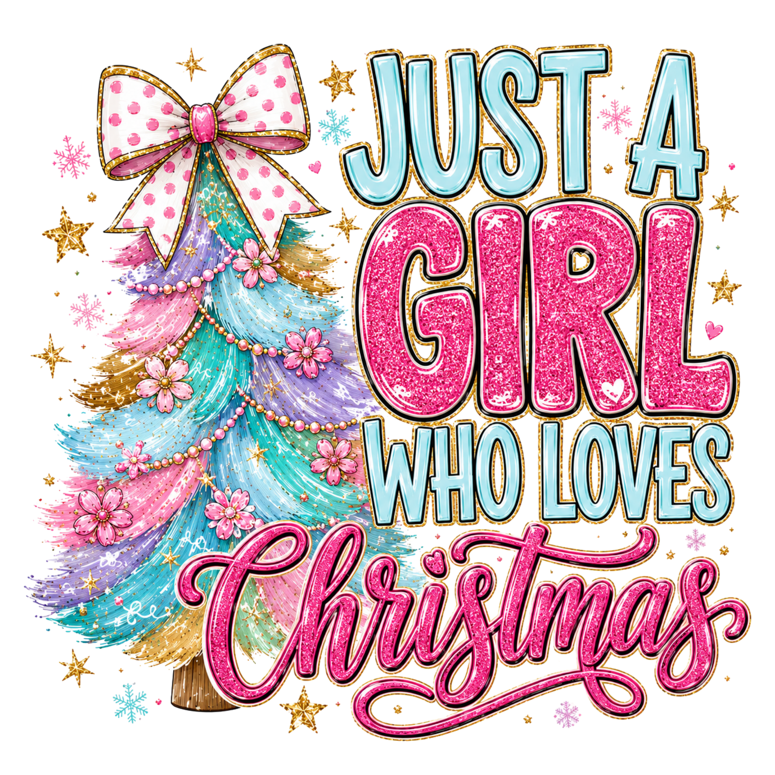 Festive Christmas Love Design