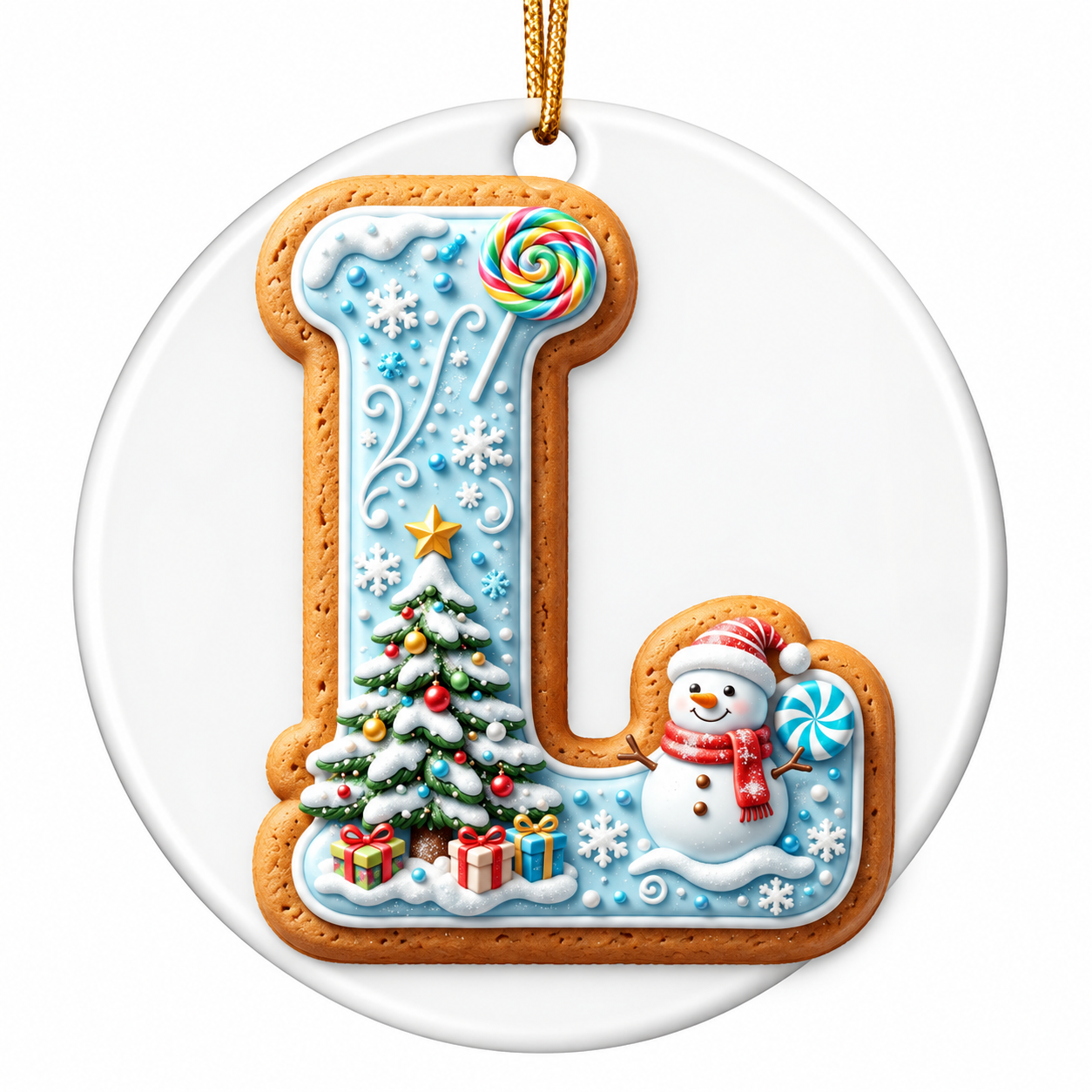"L is for" Ornament