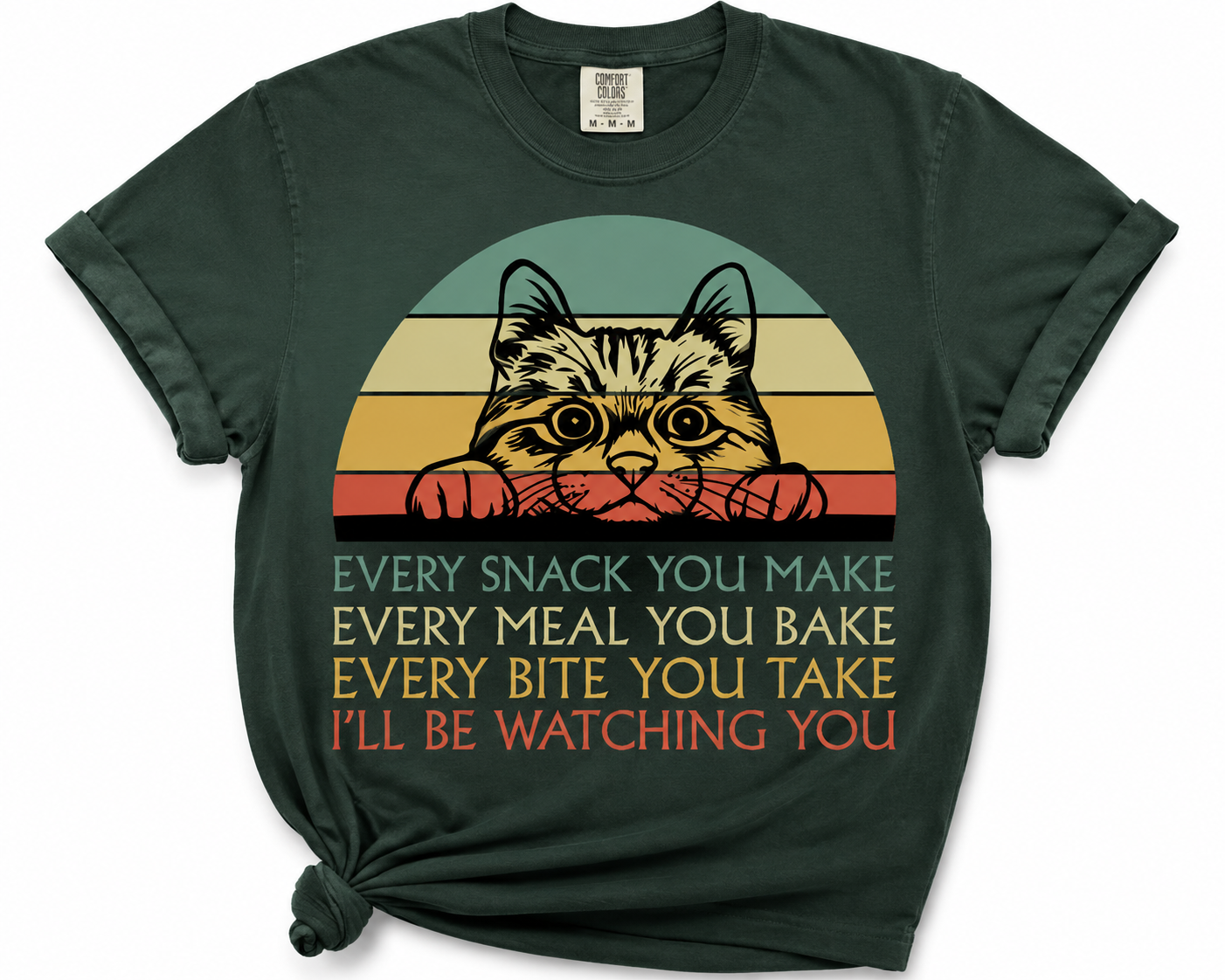 Quirky Cat Watcher Design