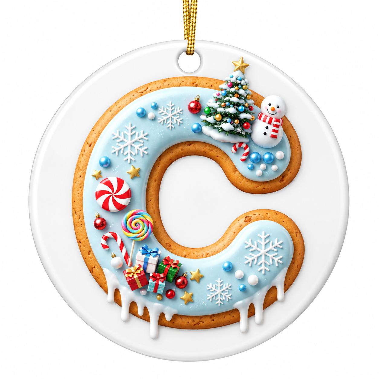 "C is for" Ornament