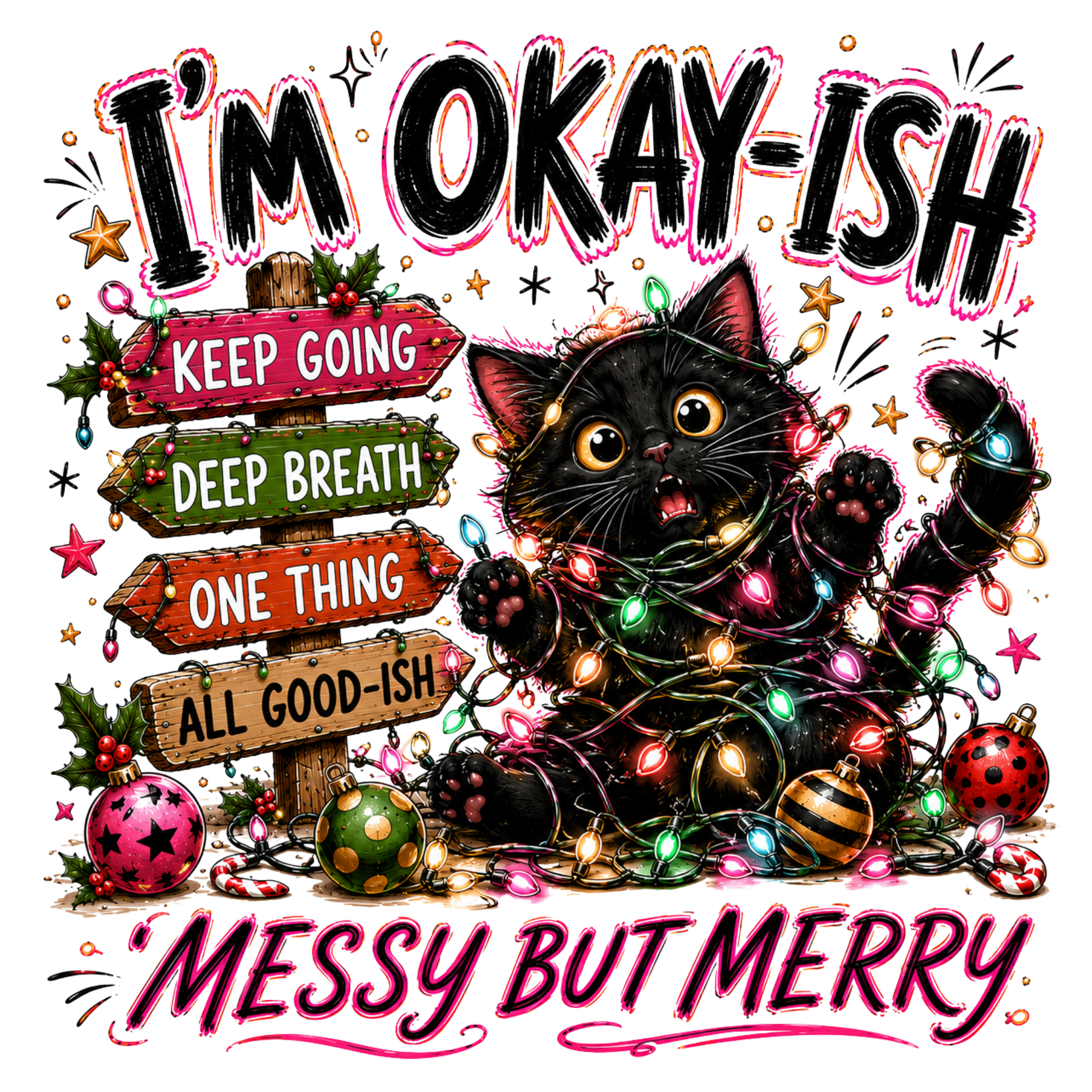 Messy but Merry Custom Design