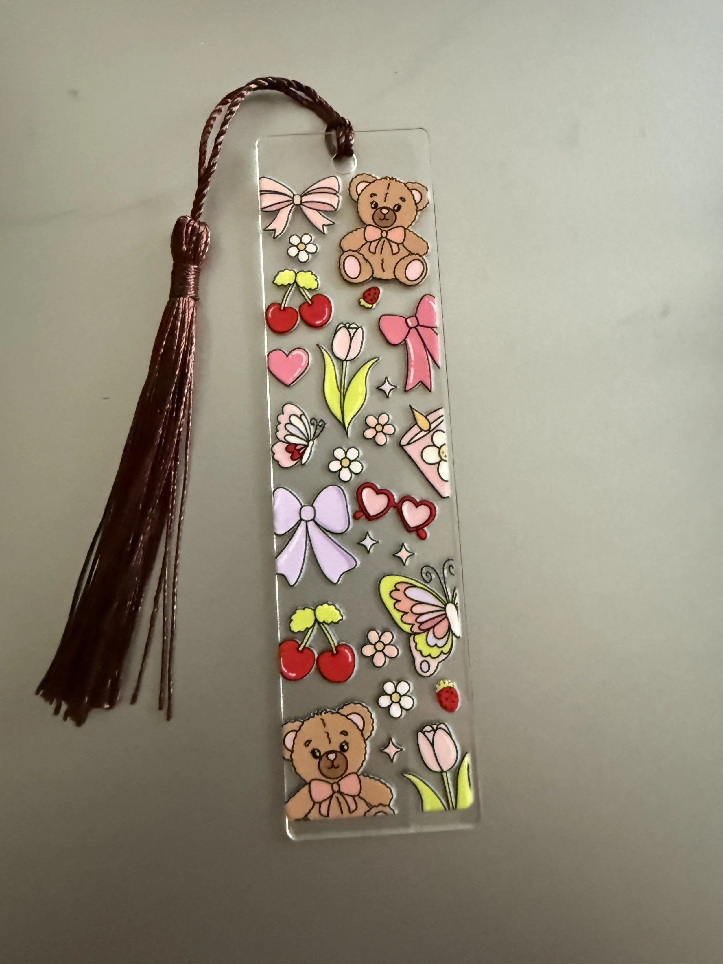 Charming Bears & Blossoms Bookmark