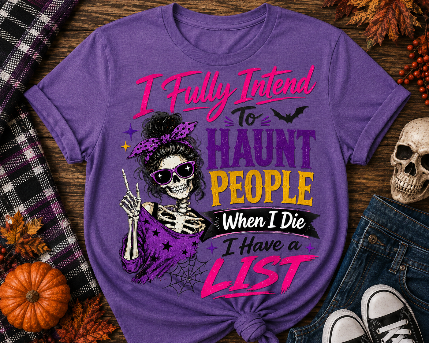 Quirky Skeleton Fun Design