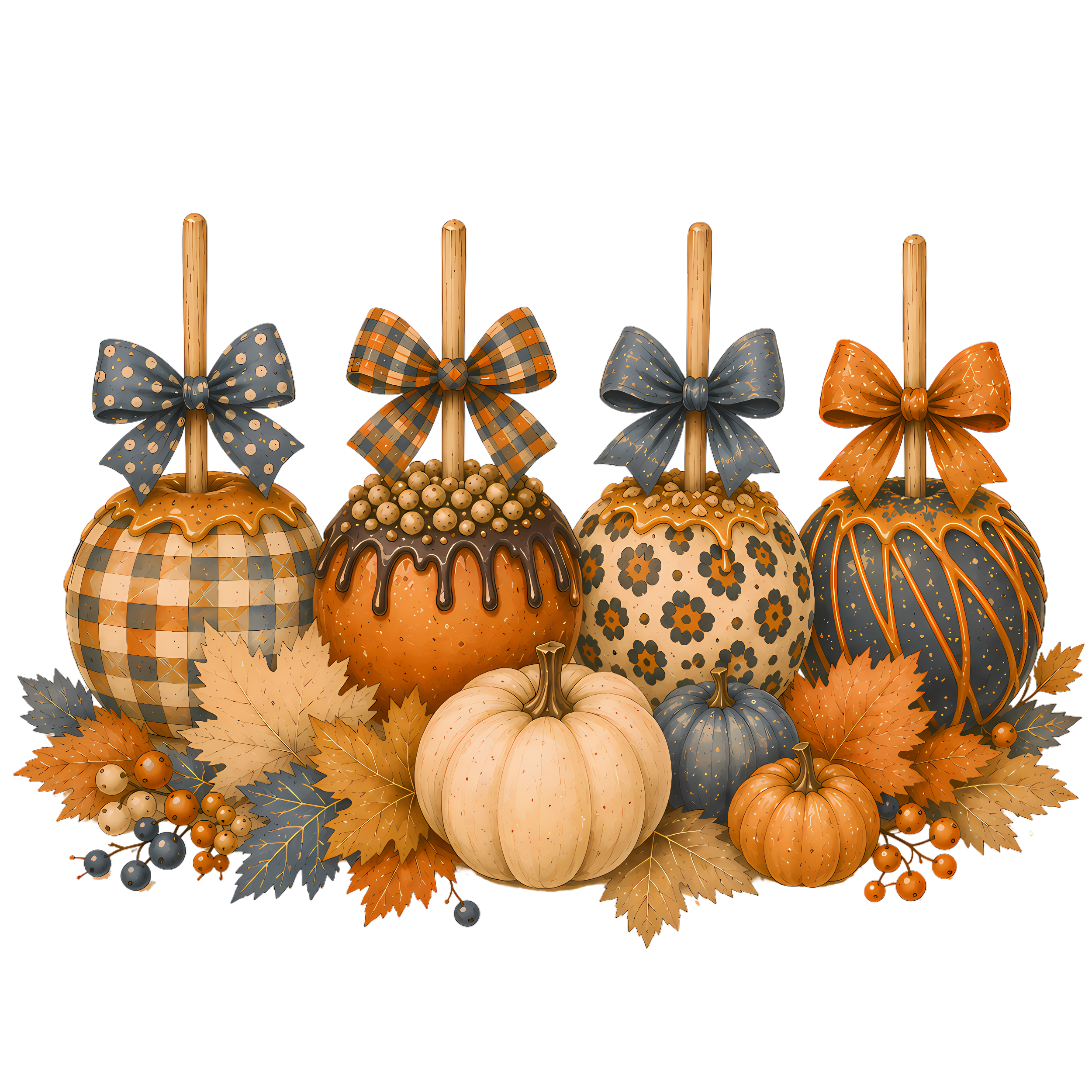 Custom Autumn Harvest Decor Set