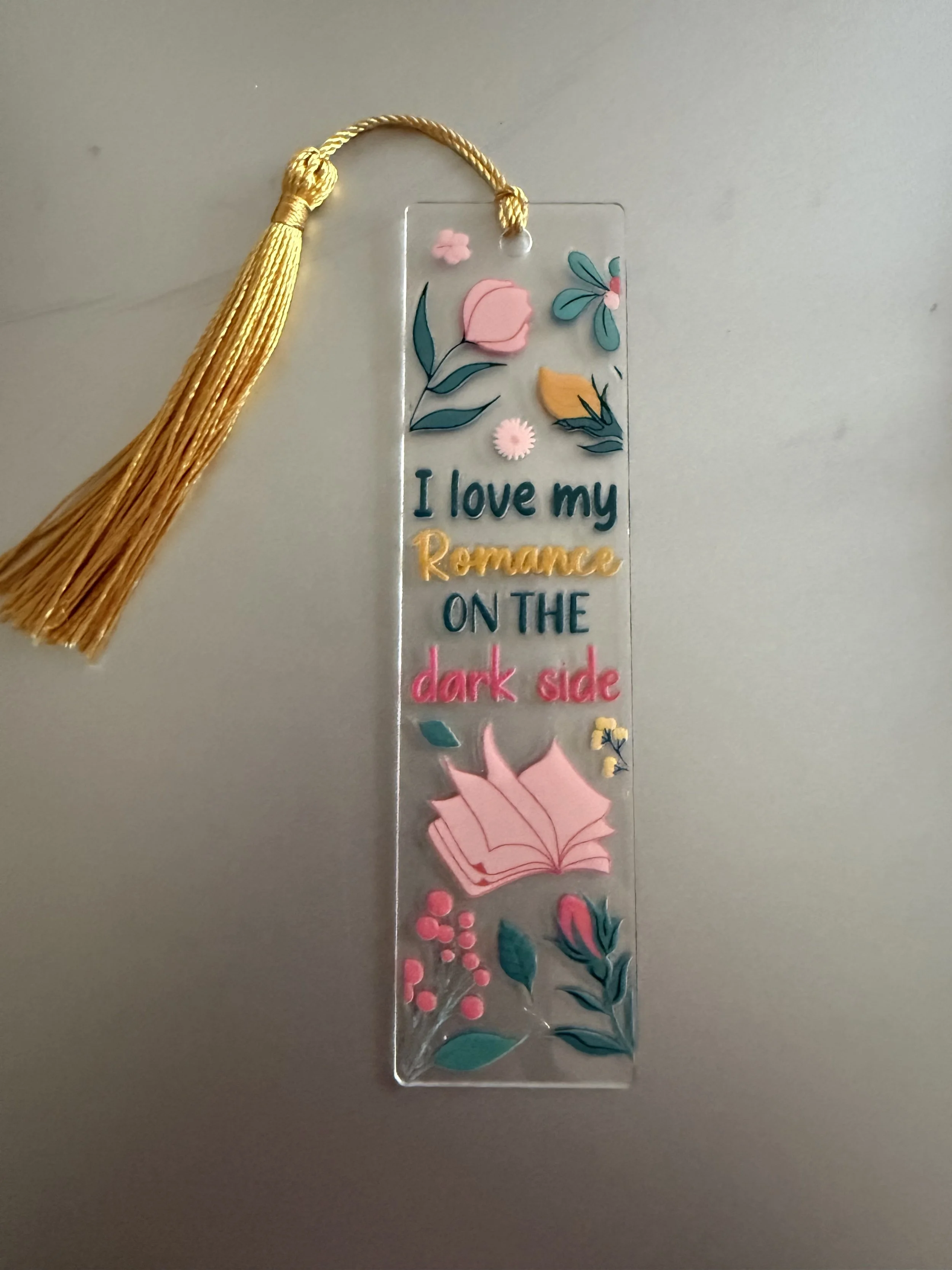 Enchanted Floral Bookmark