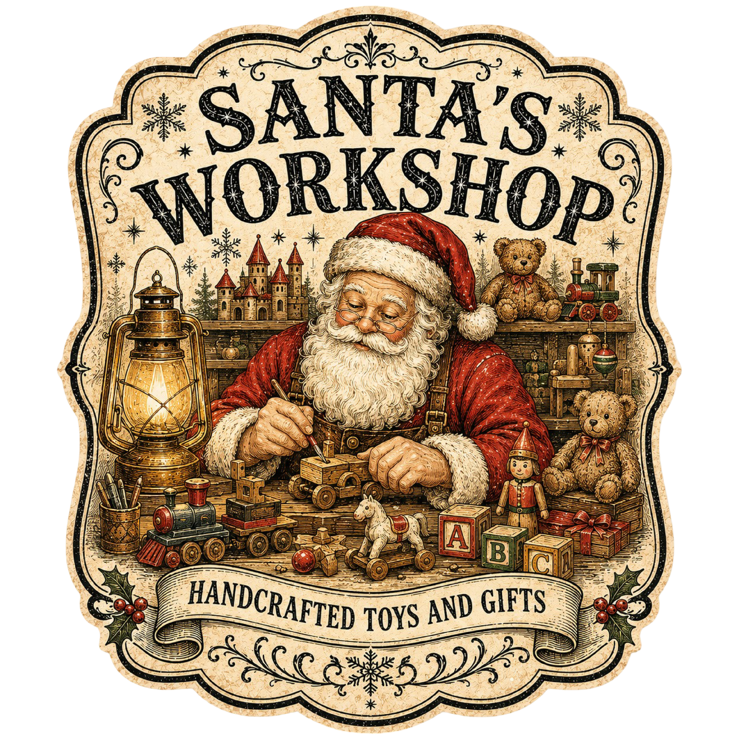Custom Santa's Workshop Design