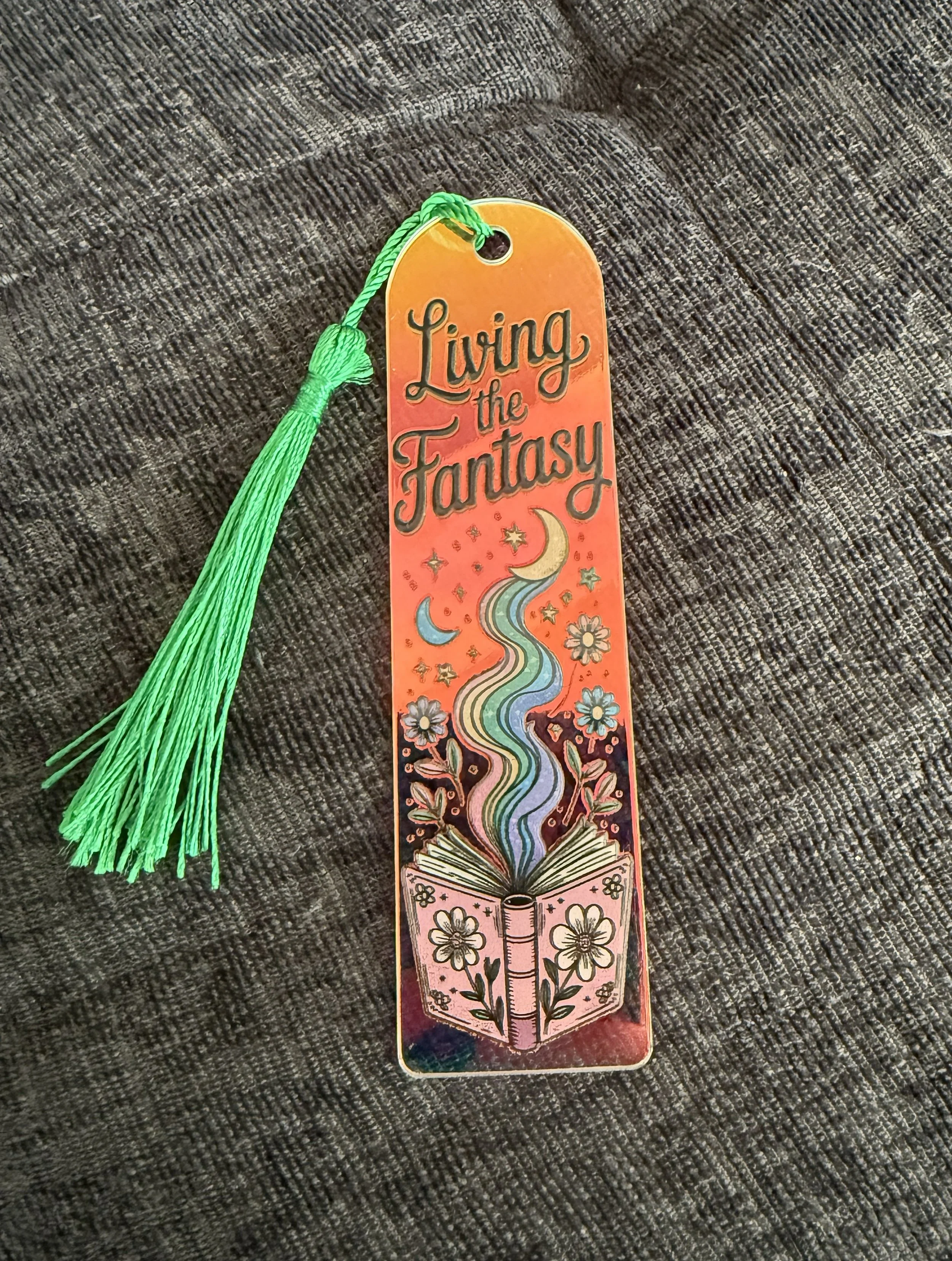 Whimsical Iridescent Bookmark