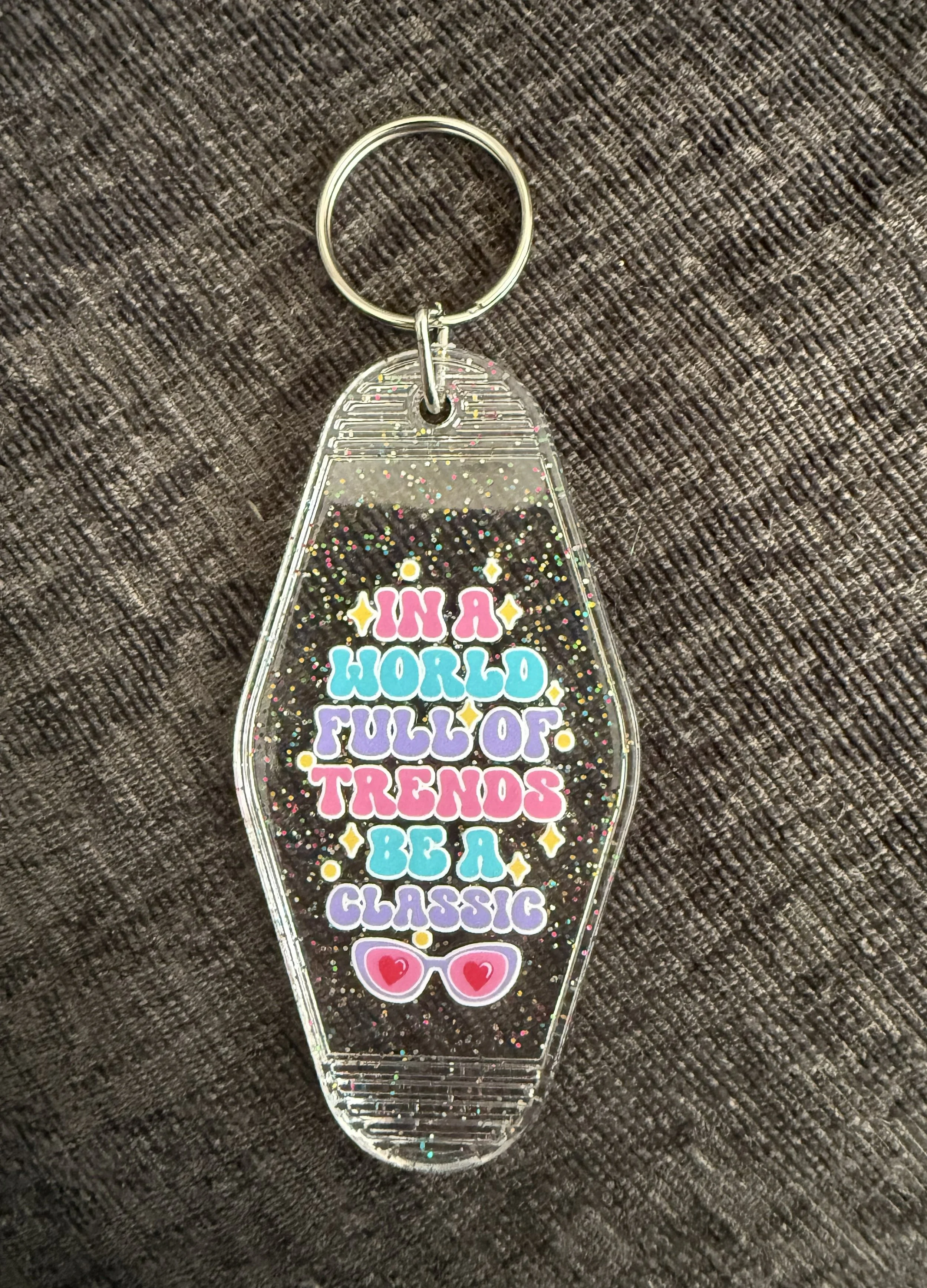 Classic Charm Retro Keychain