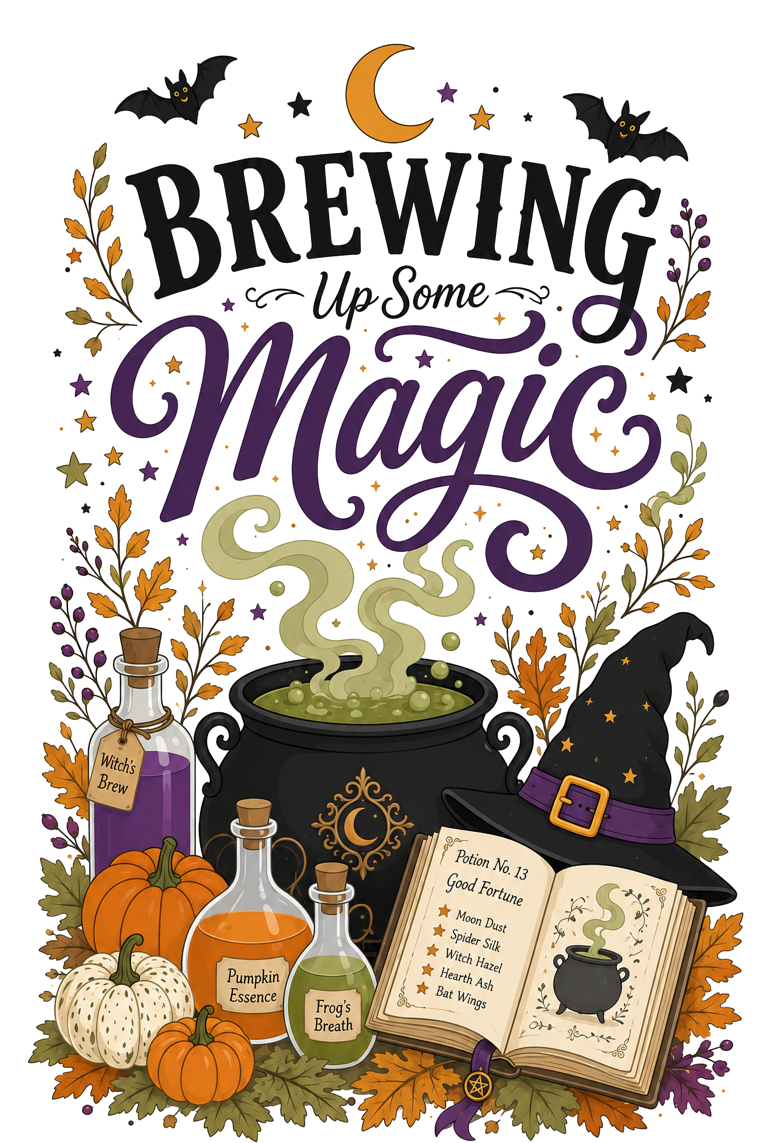 'Brewing Up Some Magic' Custom Design