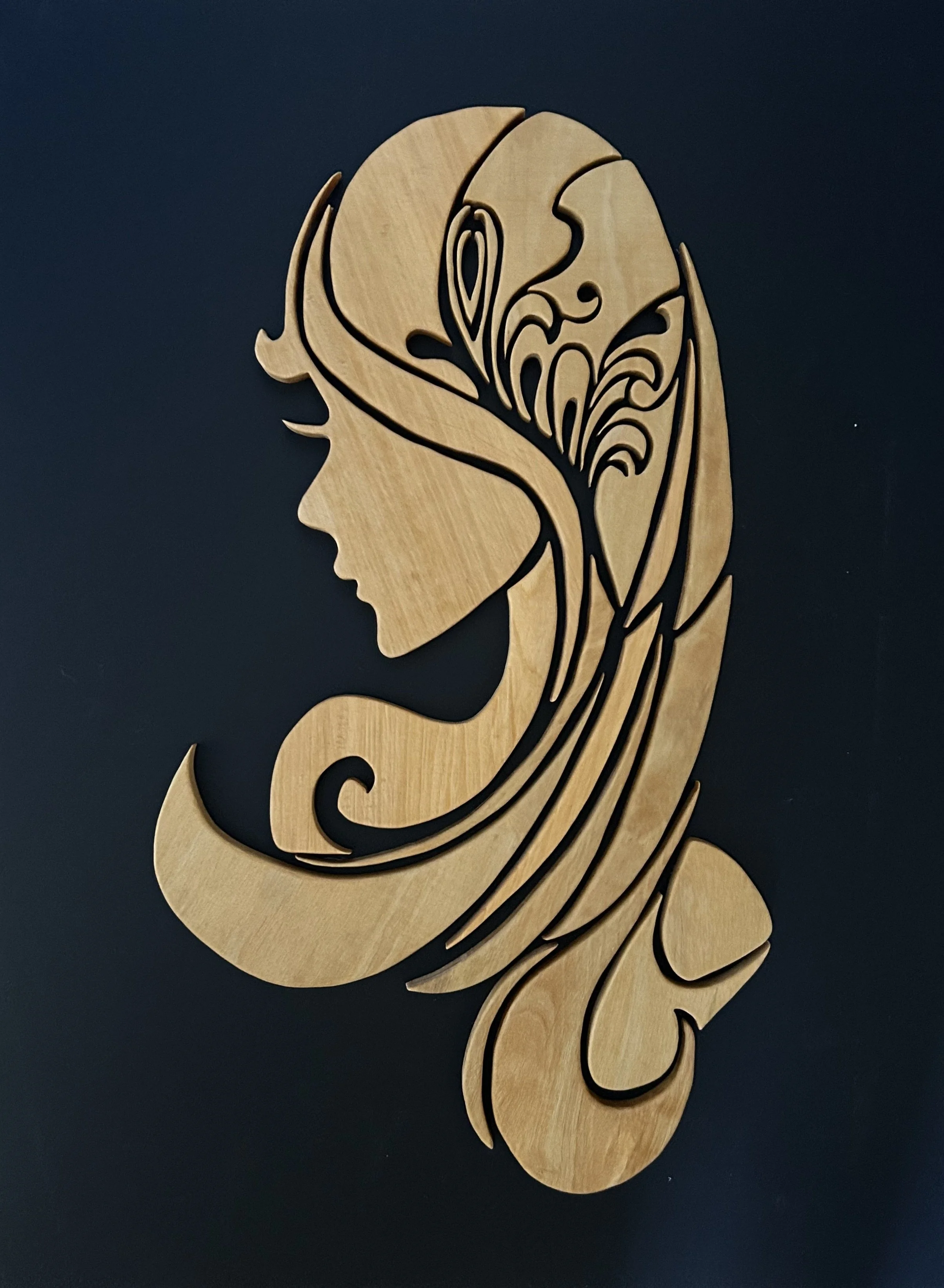 Flowing Hair
