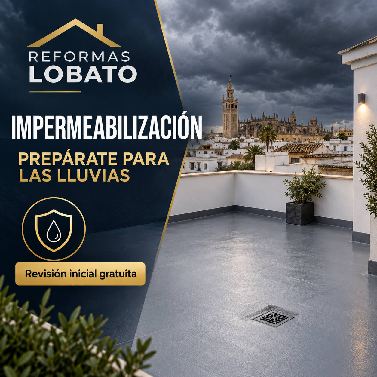 Revisión gratuita de impermeabilización – Prepárate para las lluvias