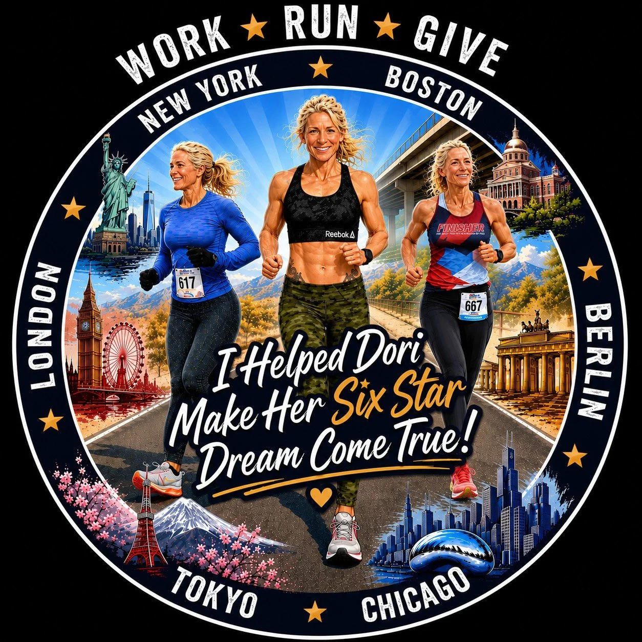 WORK~RUN~GIVE