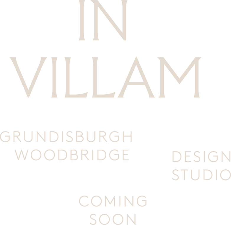 In Villam design studio, located in Grundisburgh, Woodbridge, coming soon.