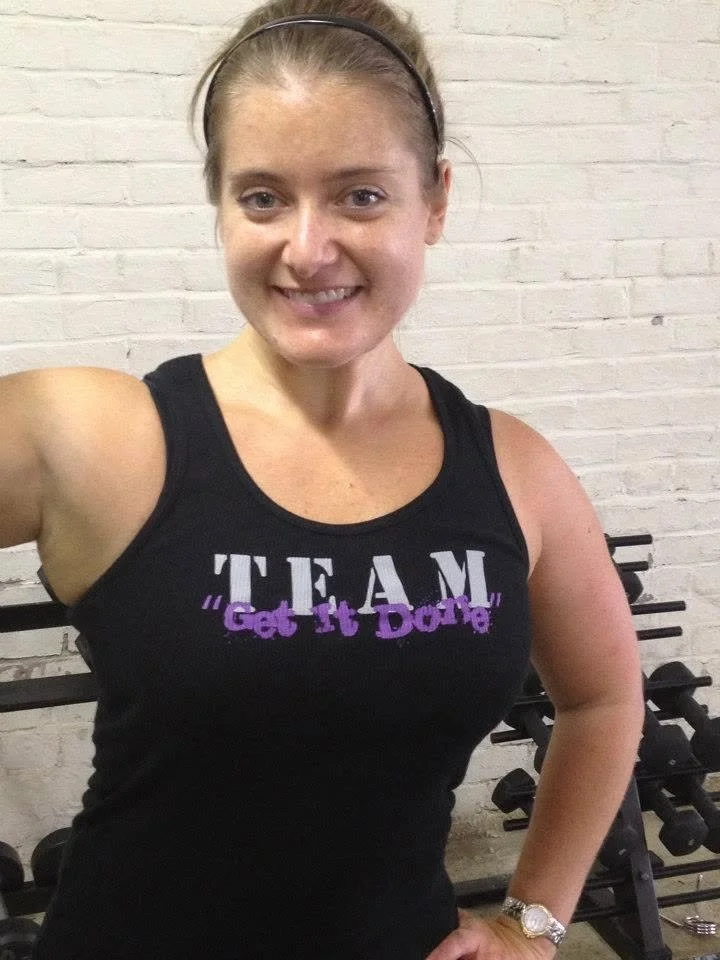 Woman strength training with Body By U Fit women's fitness coaching in Houston