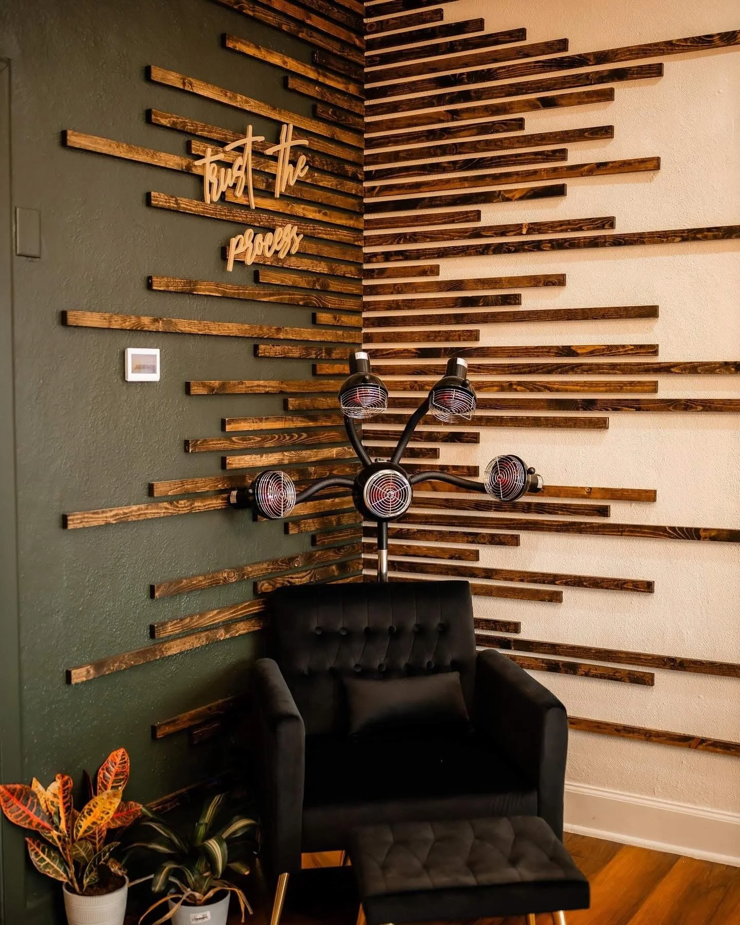 The Hair Canvas salon interior