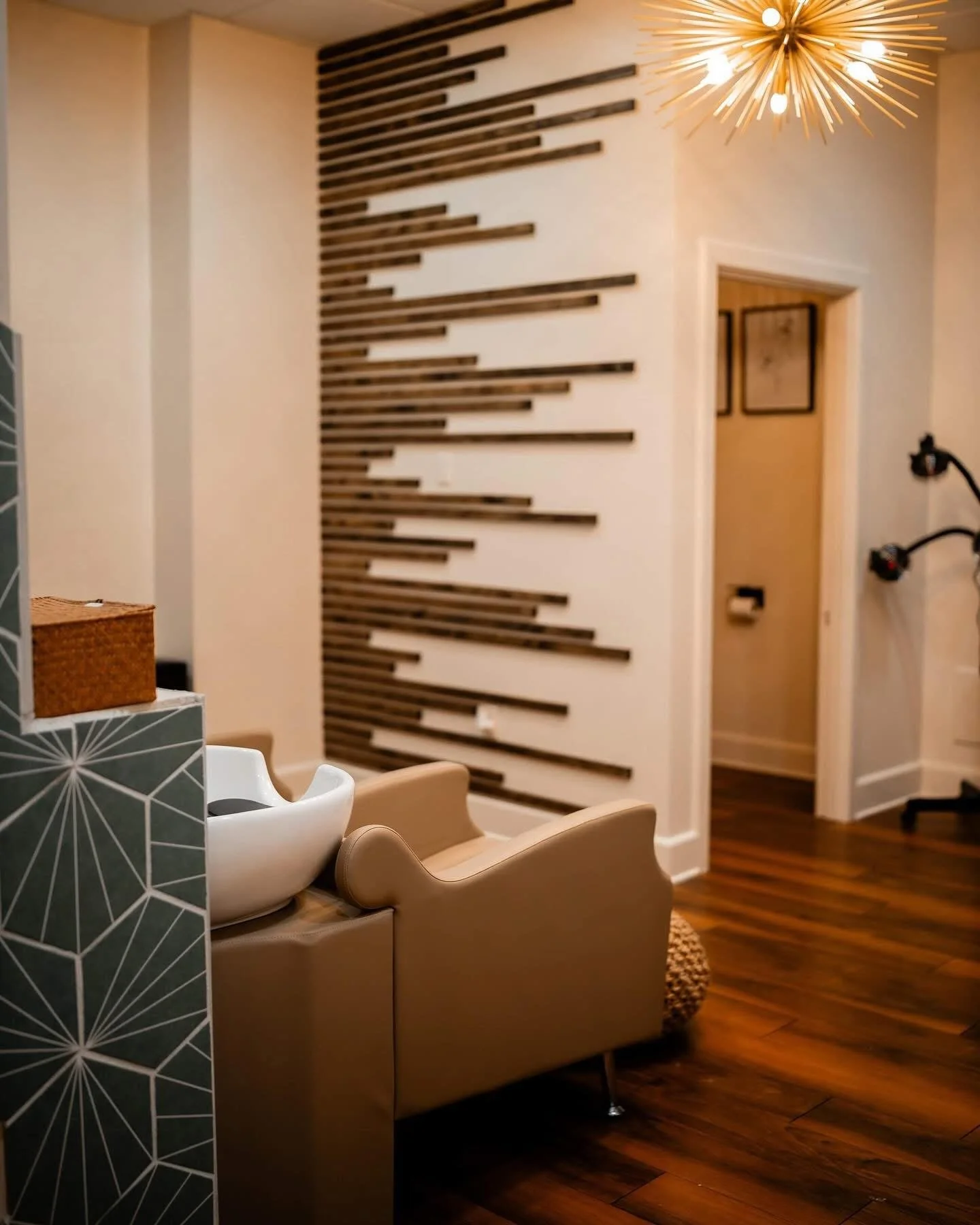 The Hair Canvas salon interior