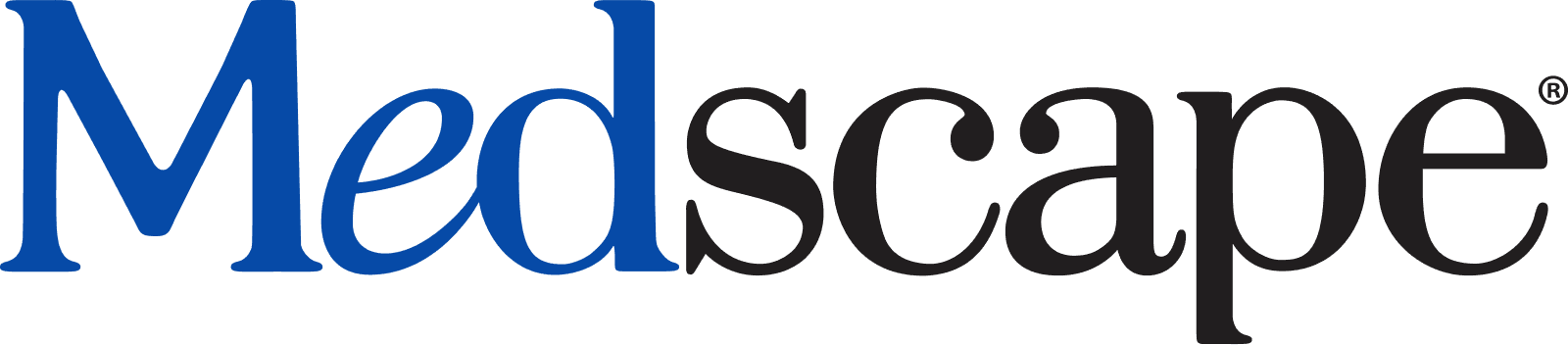 Medscape logo with the word 'Medscape' in blue and black text.