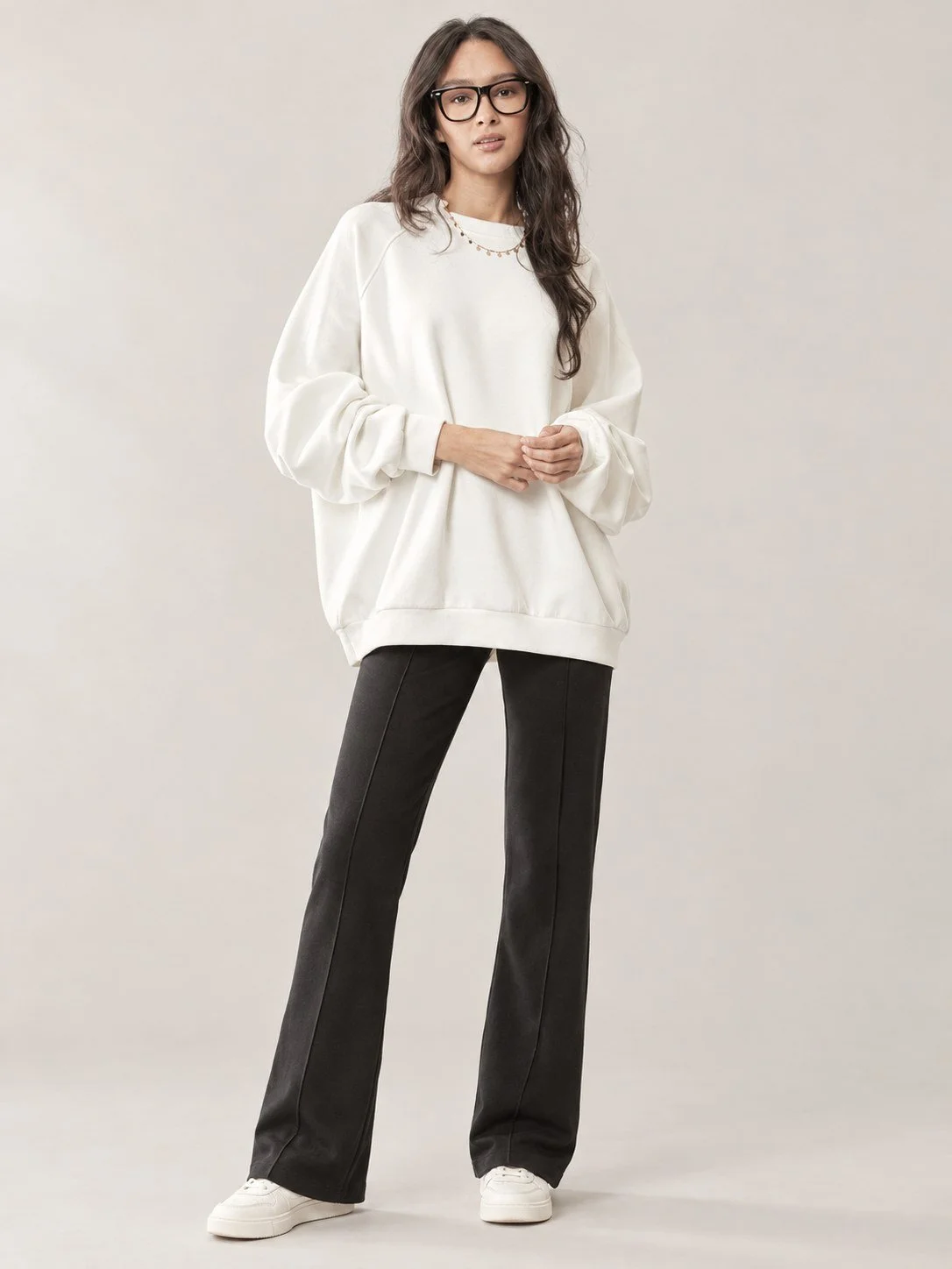 Scuba Stacey Oversized Puff Sleeve Sweatshirt