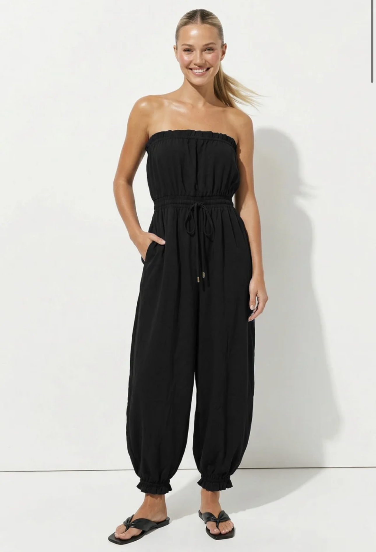 Strapless Balloon Leg Jumpsuit – Naked Zebra Wholesale.png