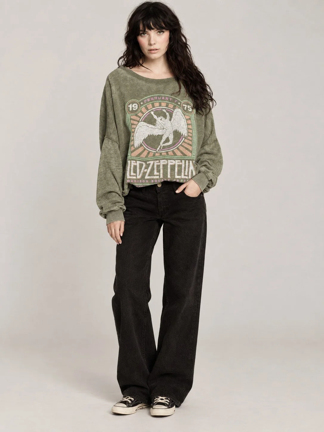 Led Zeppelin 1975 Tour Sweatshirt (One Size)