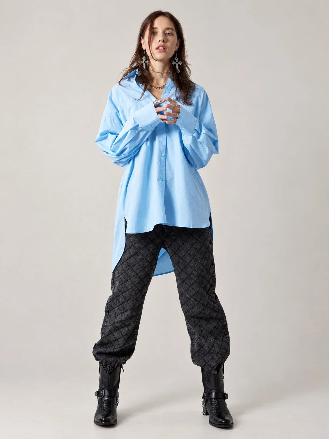 Quilted Comfort Joggers