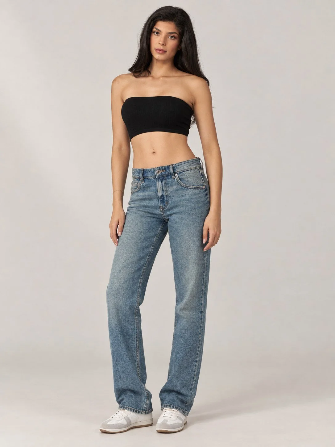 Sculpt Seamless Ribbed Tube Top