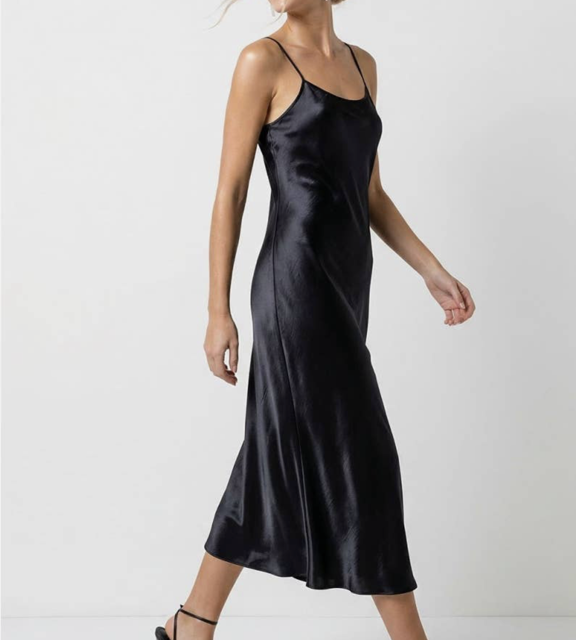 Satin Maxi Slip Dress