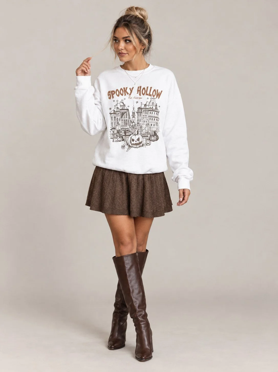 Spooky Hallow Halloween Sweatshirt