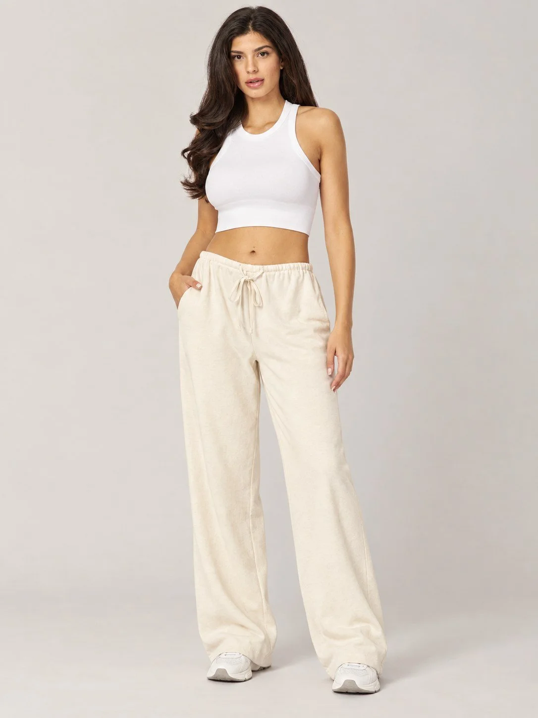 Seamless High Neck Longline Bra