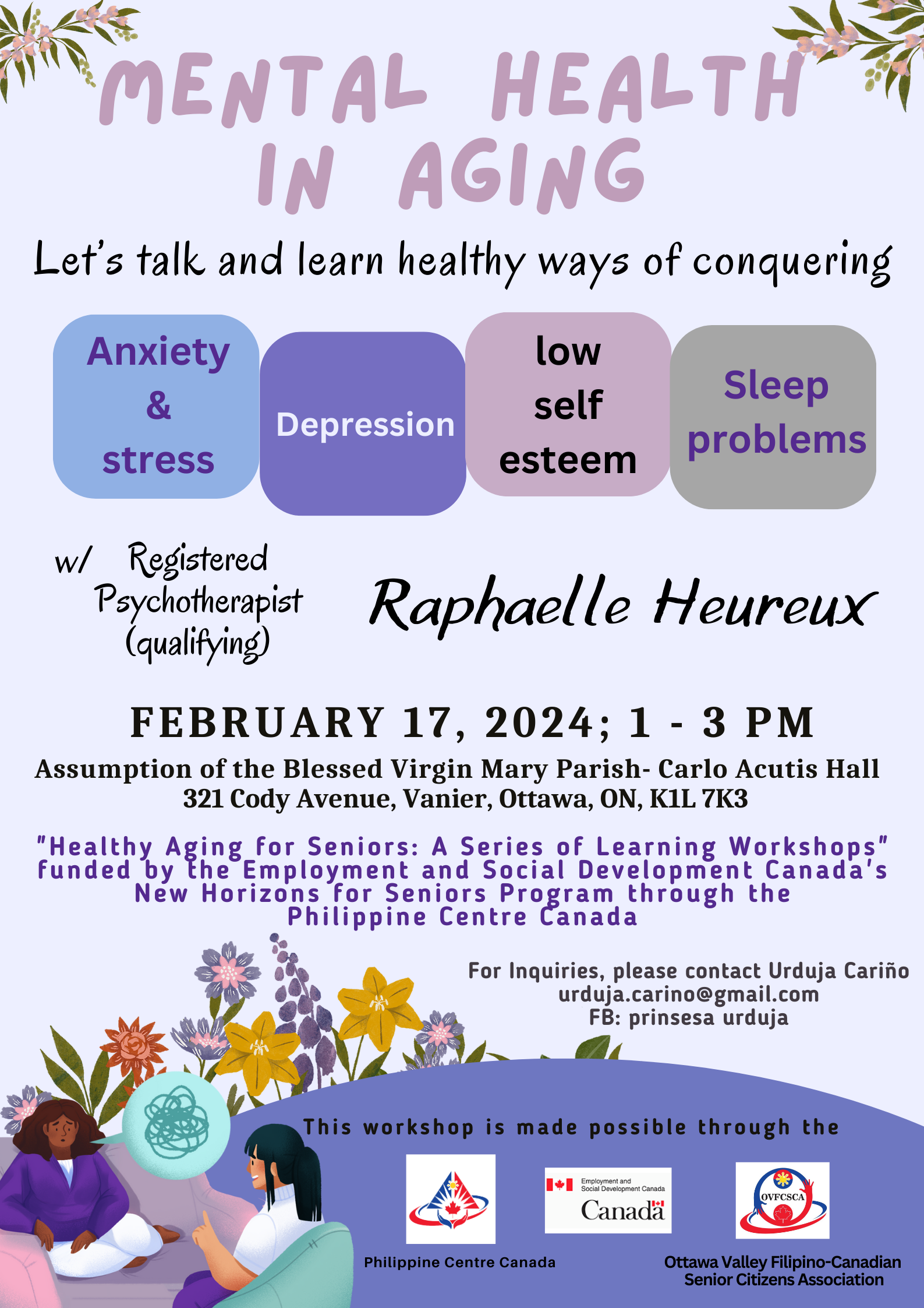 Mental Health in Aging Workshop