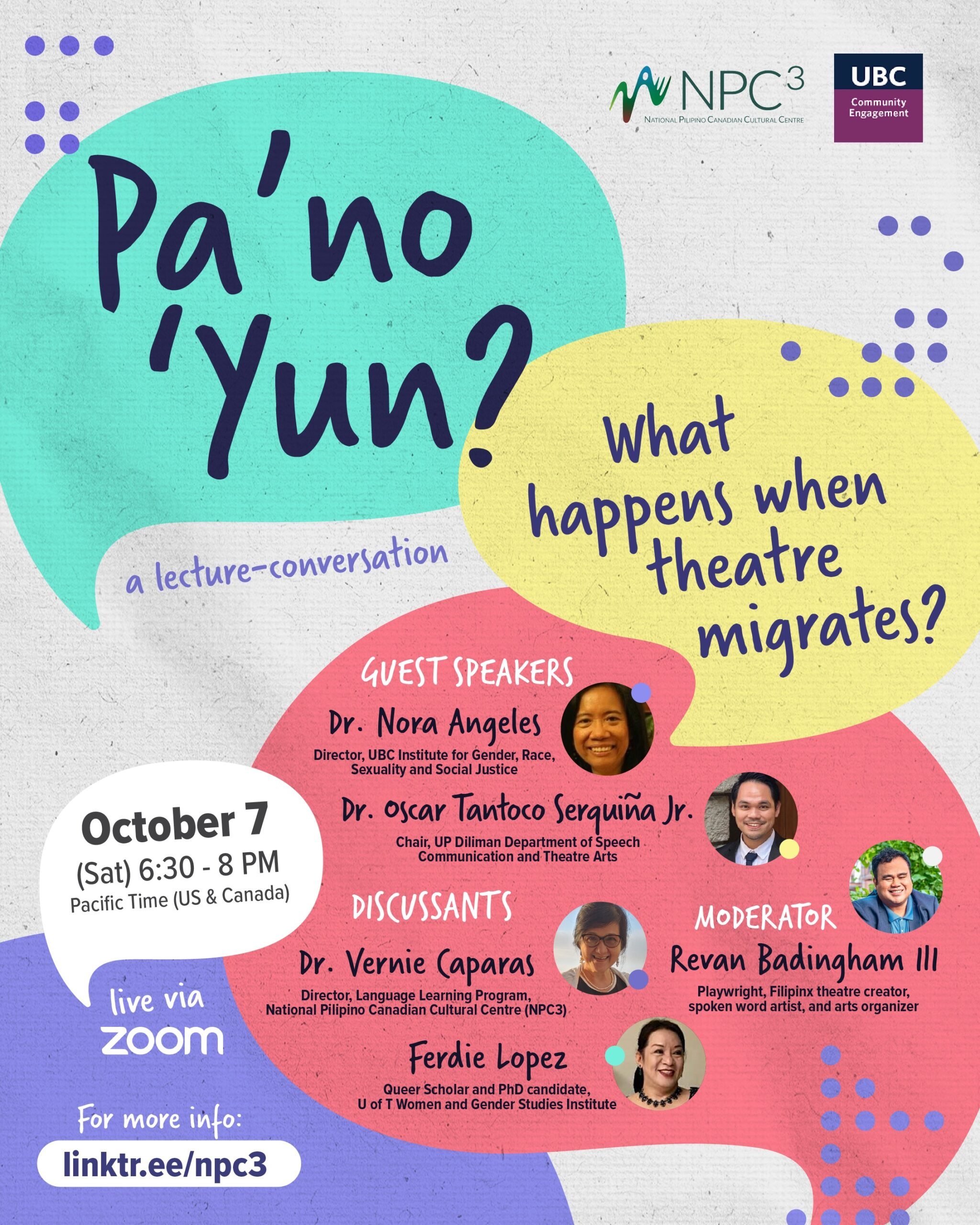 Pa'no yun: What happens when theatre migrates?