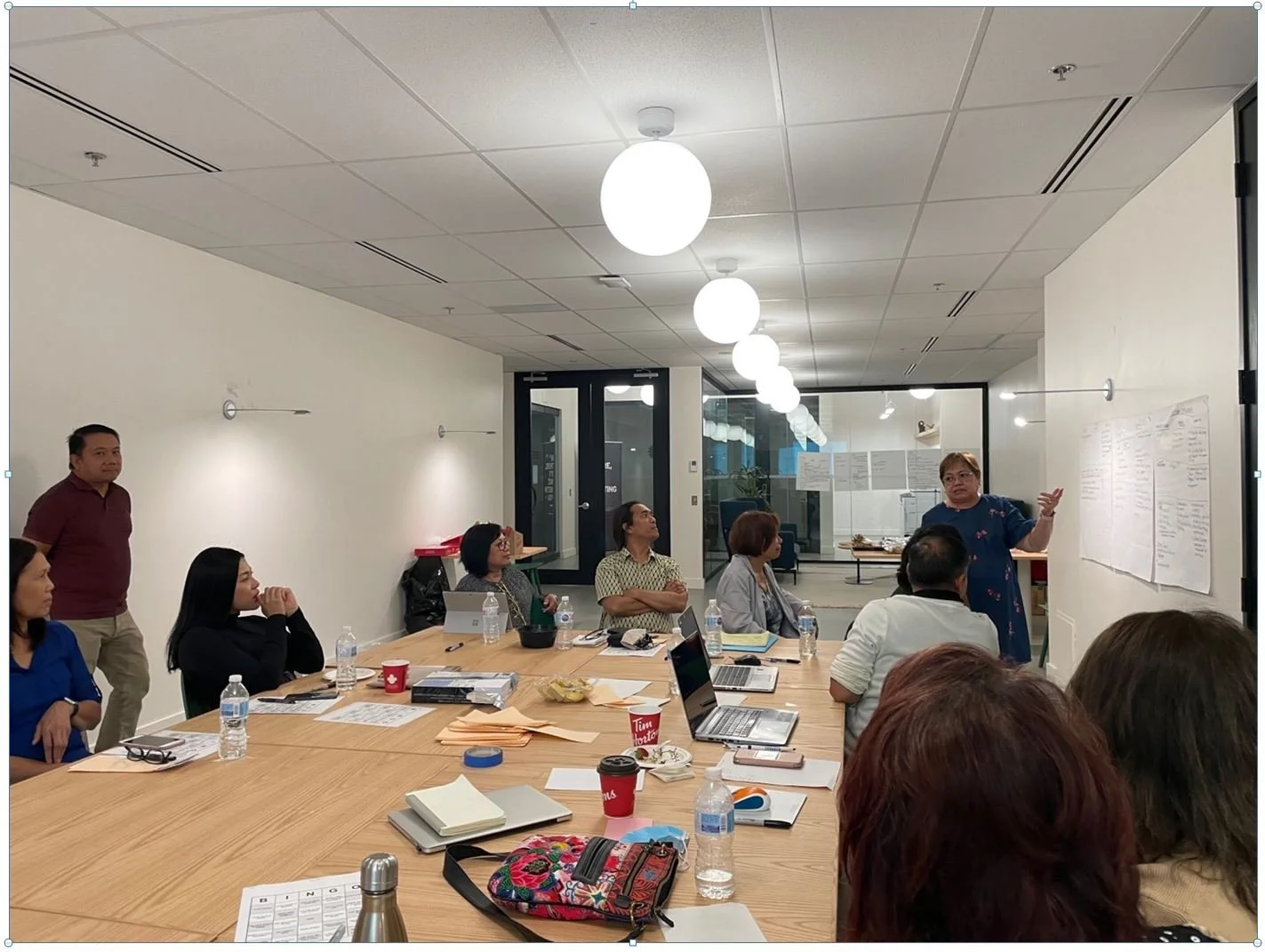 PCC Board Members and Staff Held a Strategic Planning: First in-Person Meeting Since COVID-19 Pandemic Started