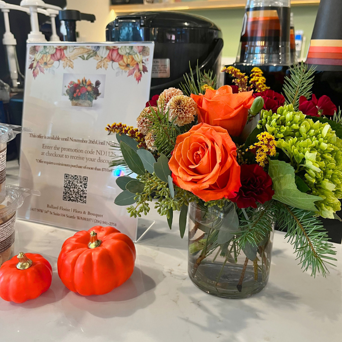 Autumn Floral Design