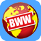 BWW logo with red and yellow colors and stylized font.