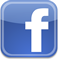Facebook blue and white logo with lowercase 'f' in white on a blue square background