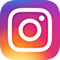 Instagram app icon with a camera outline in a gradient background