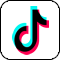 TikTok logo in black against a white background.