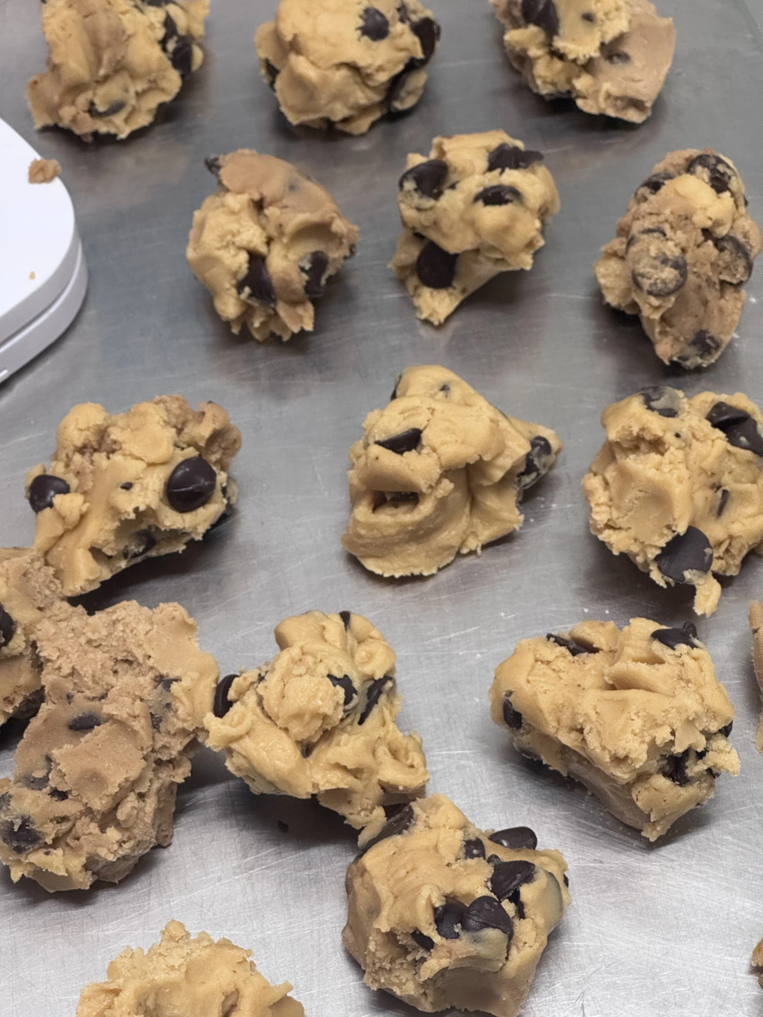 Cookies au beurre noisette et chocolat noir