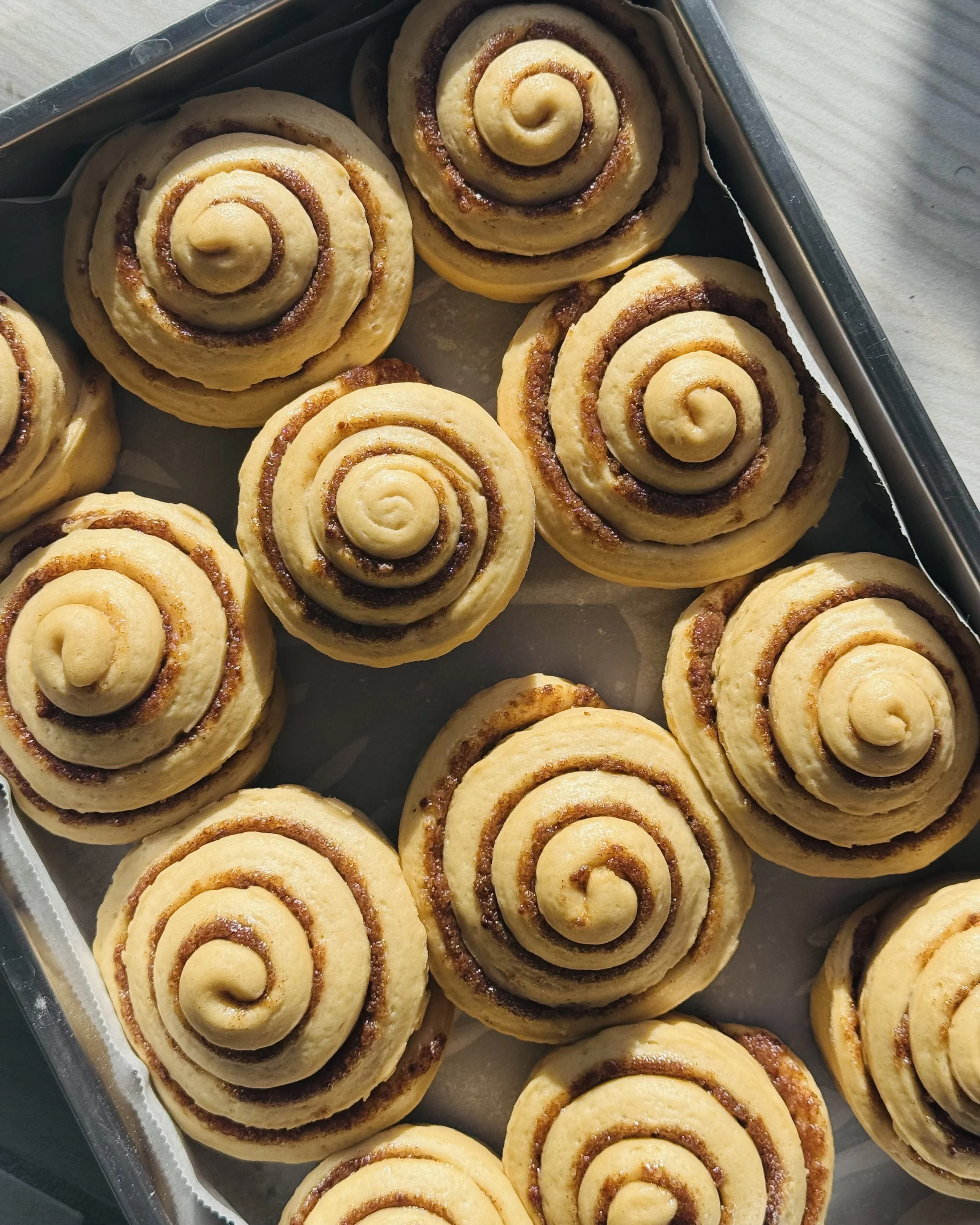 Roulés à la cannelle